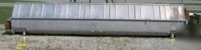 18â€ x 21â€™ thermo ss twin screw cooker/mixer (4739)