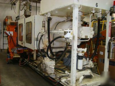 1994 van dorn 500-ton plastic injection molding machine