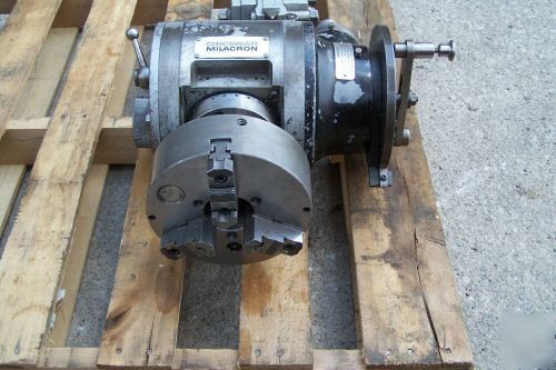 Big cincinnati indexing dividing head milling machine 
