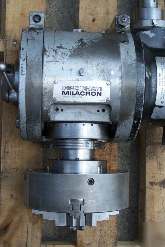 Big cincinnati indexing dividing head milling machine 