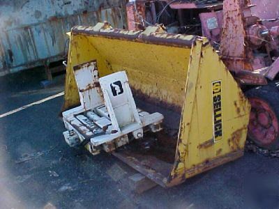 Forklift pump bucket