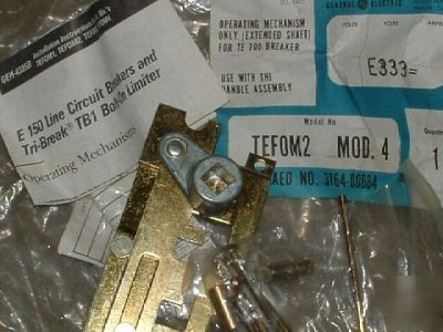 Ge circuit breaker operating mechanism TEFOM2 