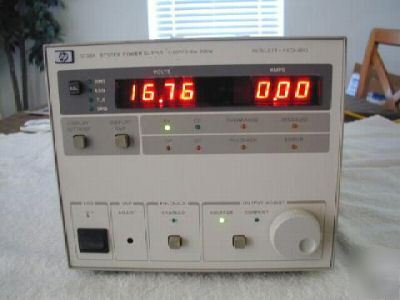 Hp - agilent 6038A 0-60V/0-10A 200W system power supply