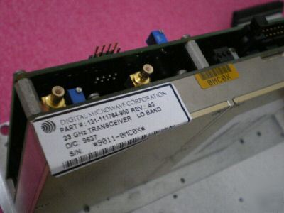 Hp digital microwave 23GHZ transceiver, amplifier, cpu
