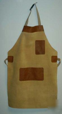 Leather work aprons