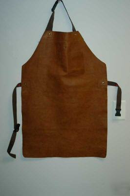 Leather work aprons