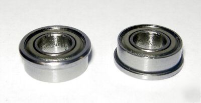 New (10) FR188-zz flanged bearings, 1/4
