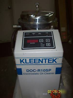 New kleentec doc-R10SPA1 electrostatic oil cleaner 