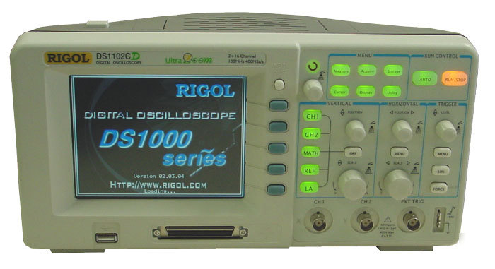 Rigol DS1102CD 2 channel digital oscilloscope 100 mhz 