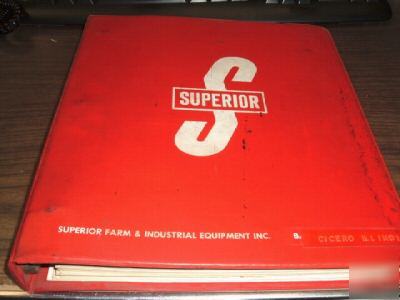 Superior dealer parts & sales book