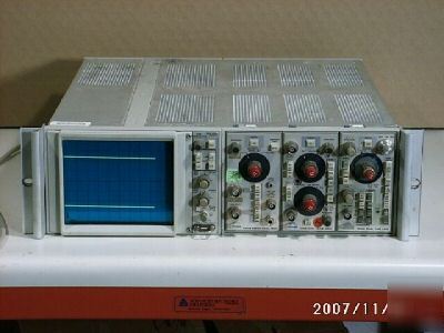 Tektronix 5113 dual beam storage rack mount