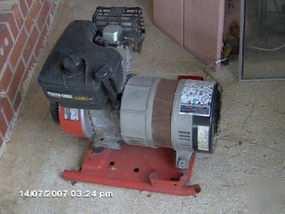 3250 watt gas generator 6.0 hp with recoil start