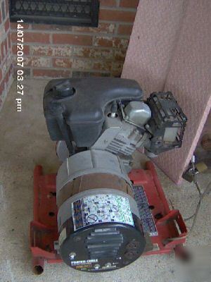 3250 watt gas generator 6.0 hp with recoil start