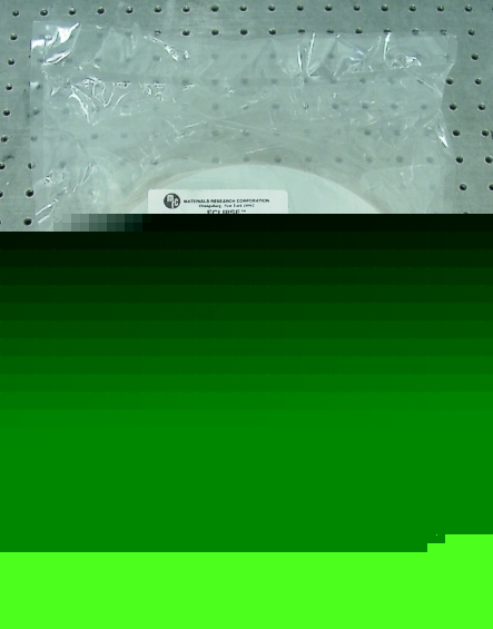 C32767 mrc eclipse aluminum / silicon sputtering target