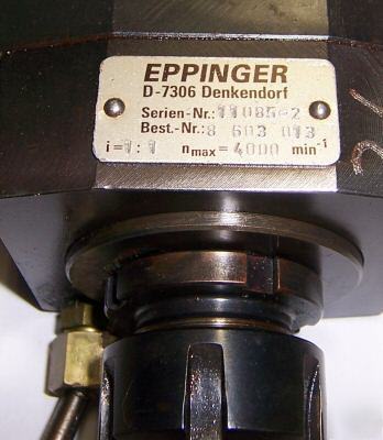 Eppinger vdi 40 axial live tool holder - gildemeister