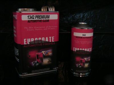 Eurocoate auto paint 2K medium clear coat $69.95