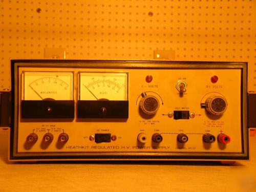 Heathkit ip-17 d.c. high voltage tube power supply