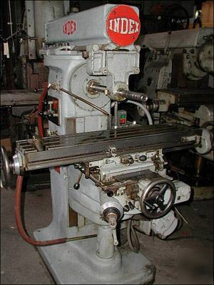 Index horizontal milling machine - model 660, very nice