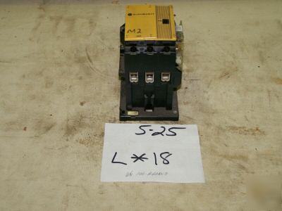 1 allen bradley power terminal p/n: 100-A60N 3 series 3