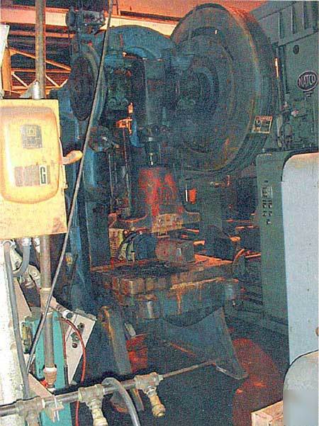 100TN obi press, federal F8 air clutch
