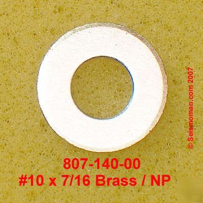 25 flat washers #10 x 7/16