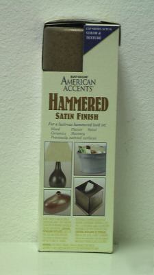 3 cans of american accents hammered - bronze