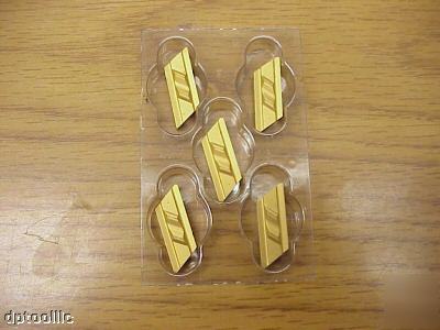 5PC npl 332N KC810 kennametal carbide insert 55 deg. 