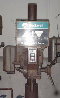 6 spindle rockwell in line drill press 20
