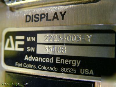 Ae advanced energy mdx-20K master 3152223-003-y 20KW