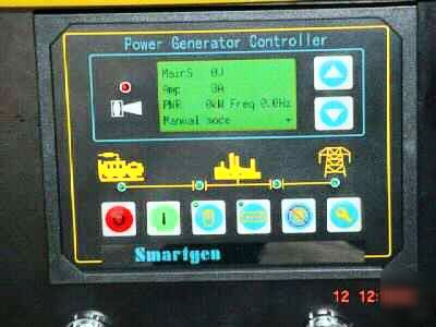 Diesel power generator 30 kw, digital auto transfer