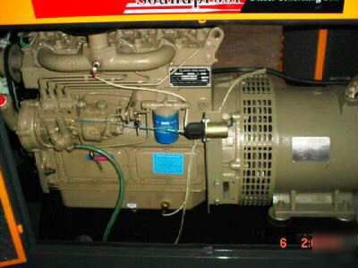 Diesel power generator 30 kw, digital auto transfer