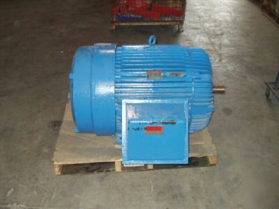 Reliance duty master a-c motor 125 hp unused motor