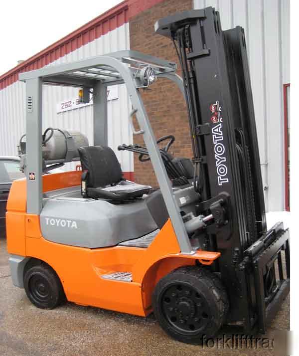 Toyota cushion 6,000LB forklift lifttruck