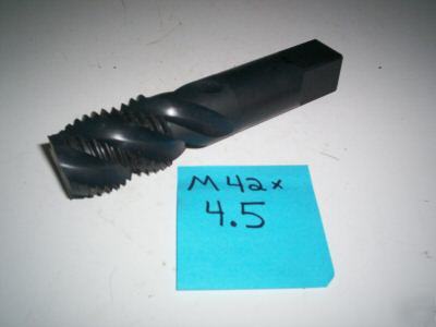 New gtd metric tap M42 x 4.5 4 fl usa spiral flute D10