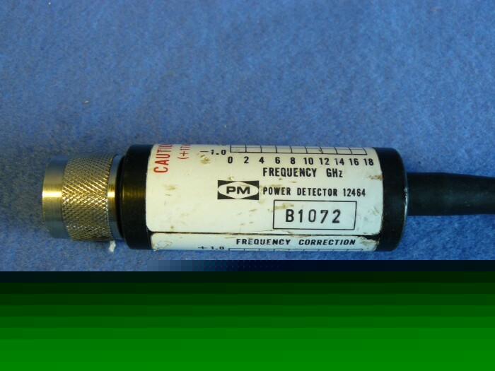 Power detector, pacific measurements model 12464 18 ghz