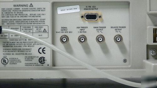 Tektronix TDS684A/13/1F/2F 1 ghz digital oscilloscope