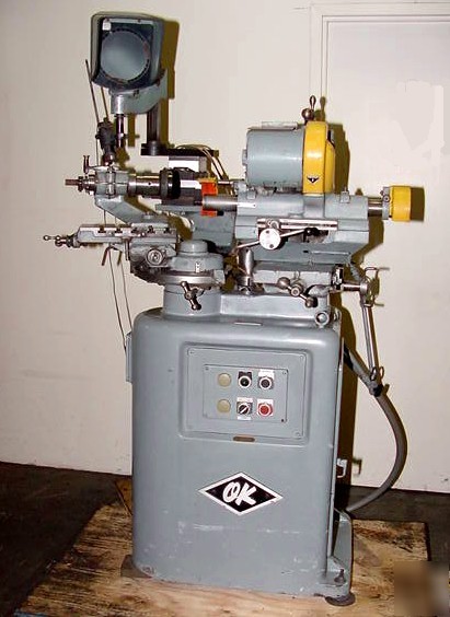 Tool & cutter grinder, o.k. tool r-6 radius &