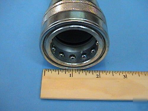1 1/2 steel hydraulic quick connect coupler 1.5