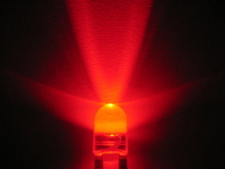 10PCS x 8MM high power red led 6 lumens @150MA 0.5W