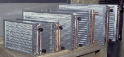 24X24 heat exchanger for use with outdoor wood furnace