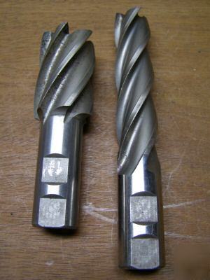 2PC union end mills millings 6 fl 4FL 1 1/4