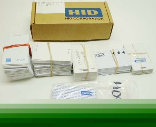 Approximately 3.5 lbs of assorted proximity cards
