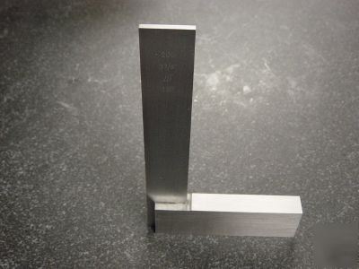 Hardened toolmakers square 2 1/2 x 1 1/2 inch