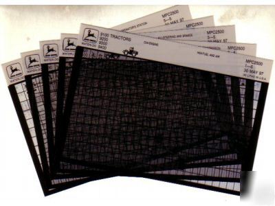 John deere 341 series power unit part manual microfiche