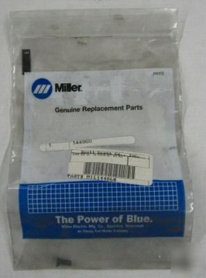 Miller 144860 screw, 008-32X .43 flathd-slt stl pld