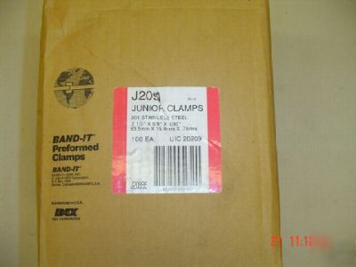 New bandit jr stainless steel clamps 201 2 1/2