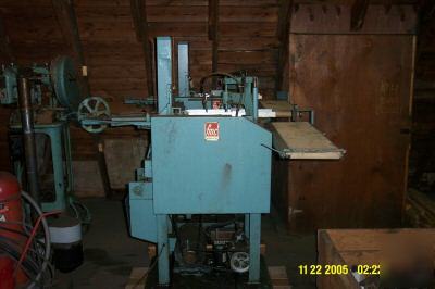 Used rigid box manufacturing equipment- bender