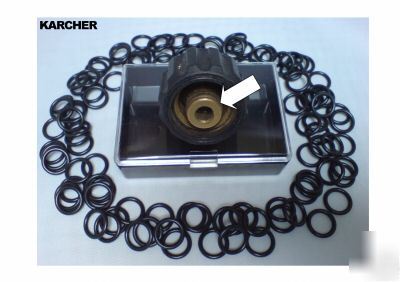 100 karcher o-rings hose coupling, steam jet lance seal