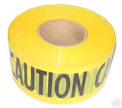 1000 ft caution tape, barricade tape, roll 