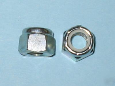 2,500 nylon insert lock nuts size: 3/8-16